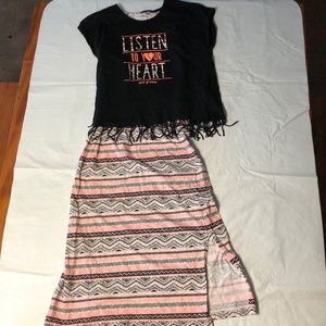 Dress with removable top